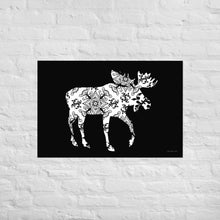 Load image into Gallery viewer, Mandala Moose - Frameless Poster
