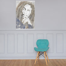 Load image into Gallery viewer, Bob Marley (Water Colour Texture) - Photo paper Frameless Poster
