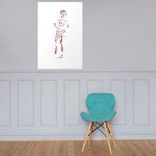 Load image into Gallery viewer, Terry Fox - Water Colour Print - Photo paper Frameless Poster
