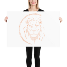 Load image into Gallery viewer, The Lion In You - Frameless Poster
