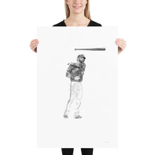 Load image into Gallery viewer, Jose Bautista (NEWSPAPER - DOTS) - Baseball - Frameless Poster
