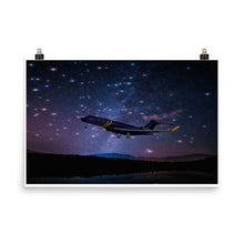 Load image into Gallery viewer, Global 7500 Under The Stars - Frameless Poster
