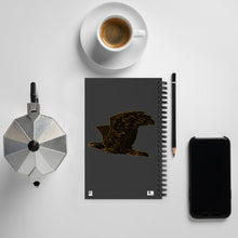 Load image into Gallery viewer, Golden Eagle - Spiral Paper Cover Notebook 9
