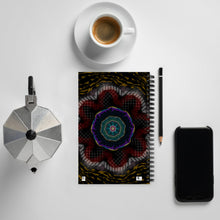 Load image into Gallery viewer, Colourful Flower - Spiral Paper Cover Notebook 35
