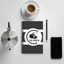 Load image into Gallery viewer, Latitude 56 Degrees North - Spiral Paper Cover Notebook 8
