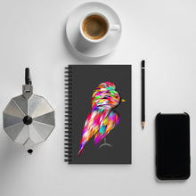 Load image into Gallery viewer, Colourful Feathers - Spiral Paper Cover Notebook 19
