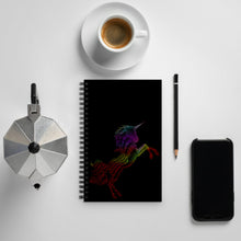 Load image into Gallery viewer, Rainbow Unicorn - Spiral Paper Cover Notebook 28
