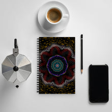 Load image into Gallery viewer, Colourful Flower - Spiral Paper Cover Notebook 35
