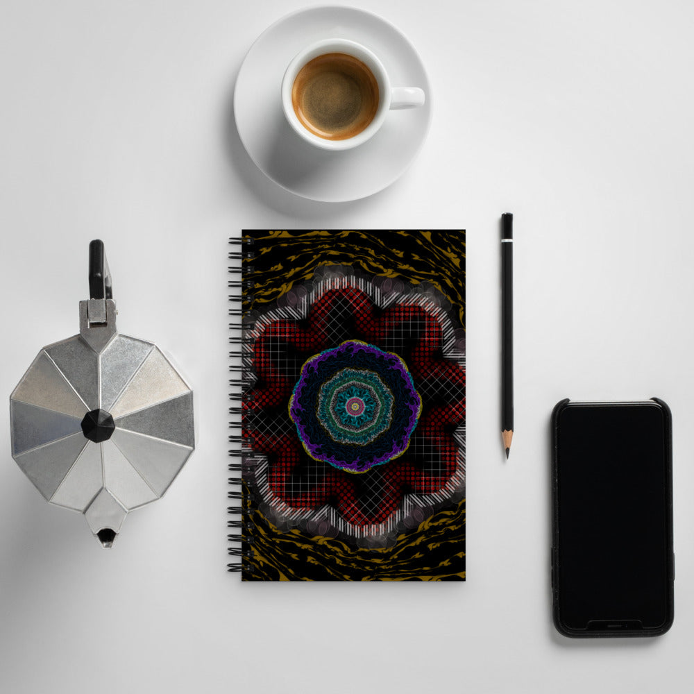 Colourful Flower - Spiral Paper Cover Notebook 35