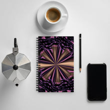 Load image into Gallery viewer, Golden Flow - Spiral Paper Cover Notebook 36
