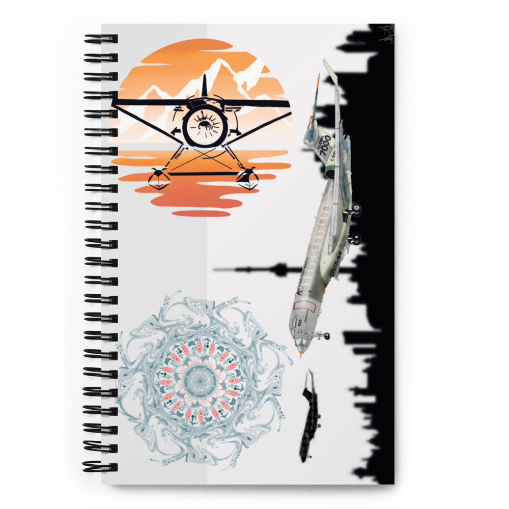 Unique Design - Spiral notebook