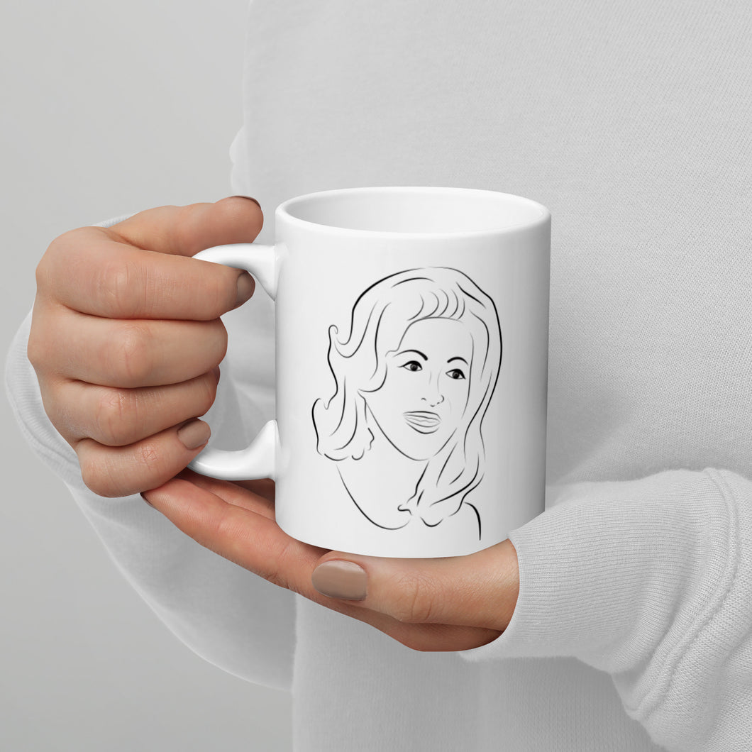 Custom Line Art Mug