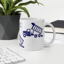 Load image into Gallery viewer, Hayes Trucking Design - White Glossy Mug
