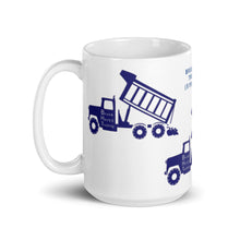 Load image into Gallery viewer, Hayes Trucking Design - White Glossy Mug
